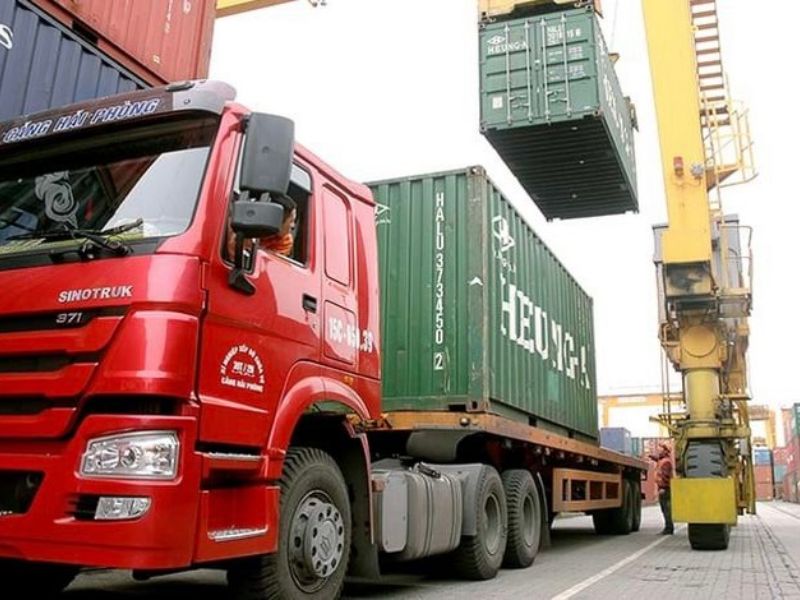 Bảng giá cước vận chuyển container đường bộ nội địa và quốc tế